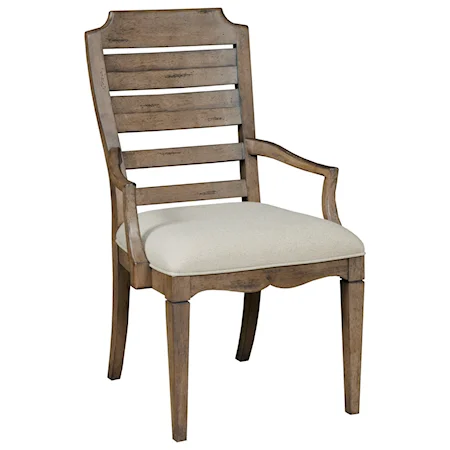 Erwin Ladder Back Arm Chair